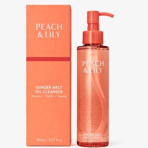 Peach & Lily Ginger Melt Oil Cleanser 150mL Gentle Makeup Remover NIB Authentic